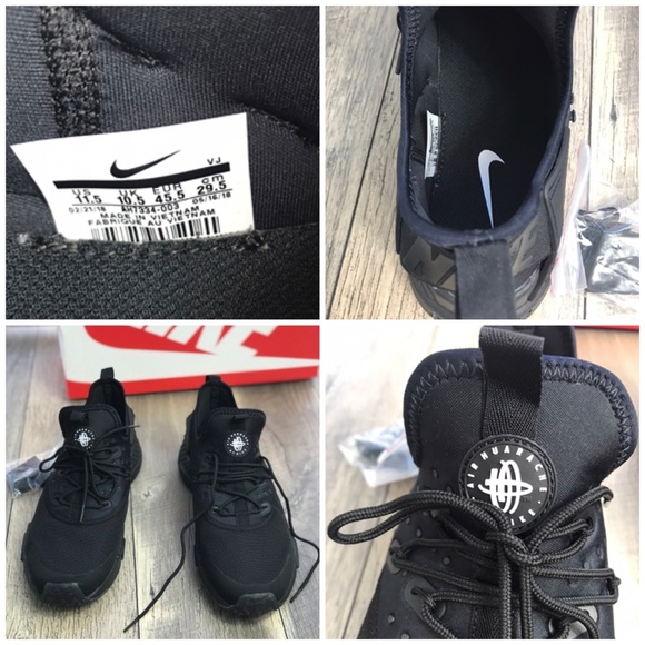 NWT Nike Air Huarache Drift Black Men’s AUTHENTIC - Picture 8 of 8